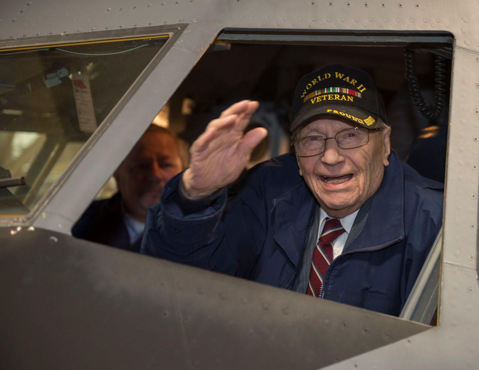 250th Wish Granted! A Wish to sit in the cockpit of a military plane again Image